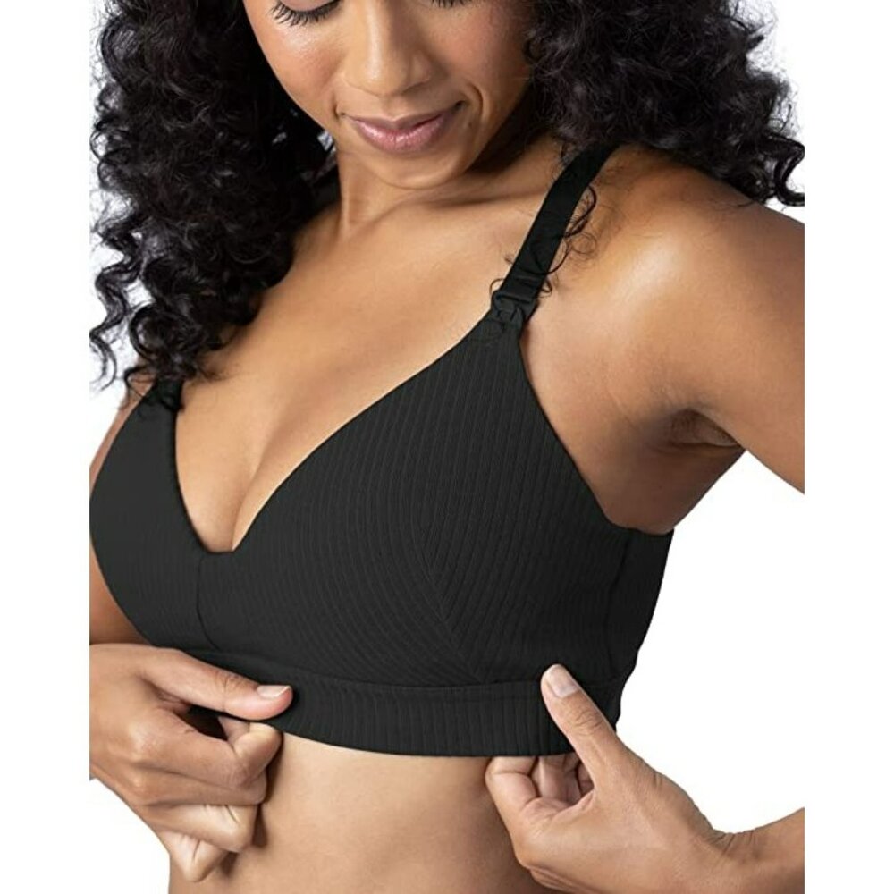 Ribbed Signature Cotton Nursing & Maternity Bra